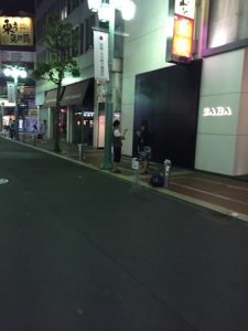 新宿のストリートマジシャン 2019/5/26