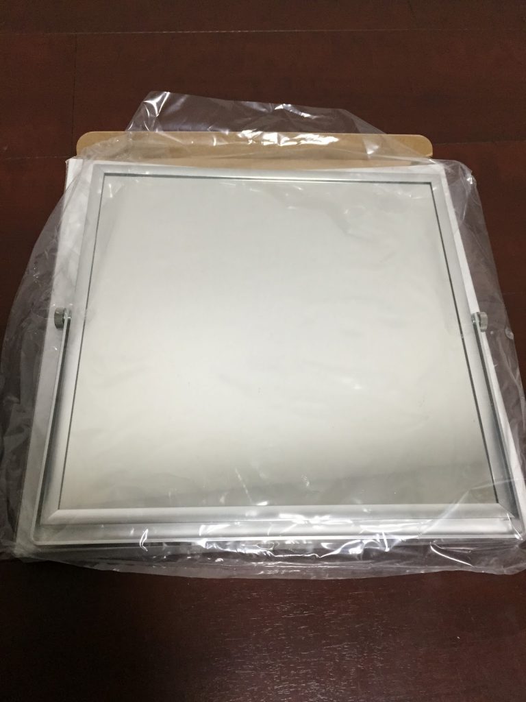 手品の練習用 アルミスタンドミラー