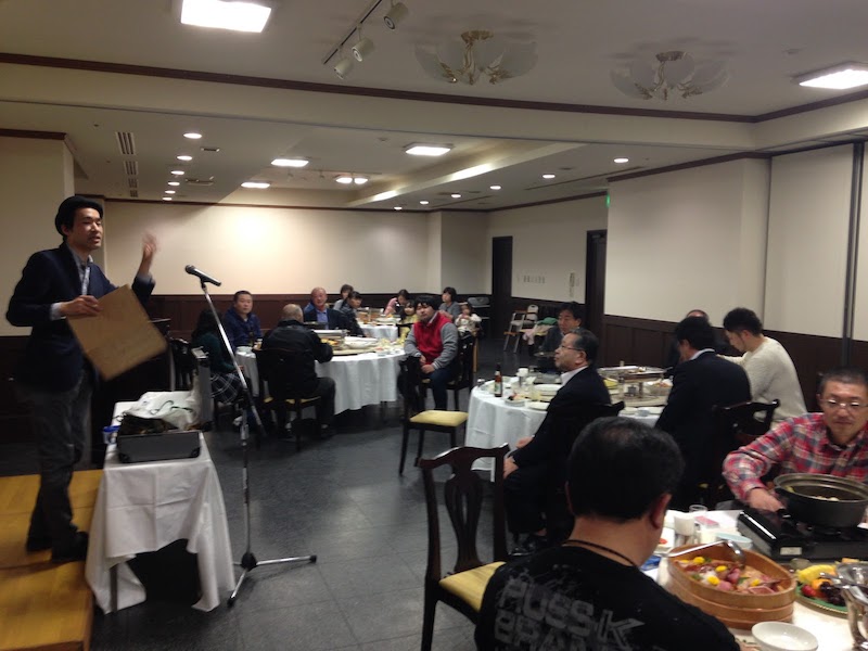 企業の忘年会で出張 派遣マジック in 青森県むつ市下北