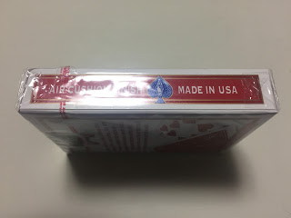 新品のバイシクルデック　横　開封テープ