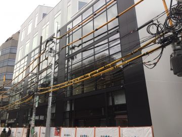 キャットストリートの新しい建物