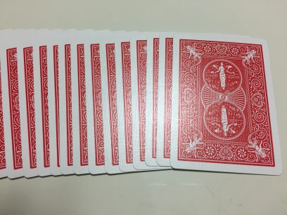 裏から見て分かるトリックデック Marked Cards