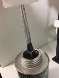 ペーパーボンド　MITSUWA 缶　刷毛