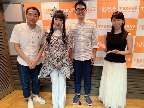 プリンセス天功がナイツのちゃきちゃき大放送に出演