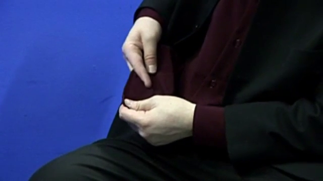 Finger Through Shirt